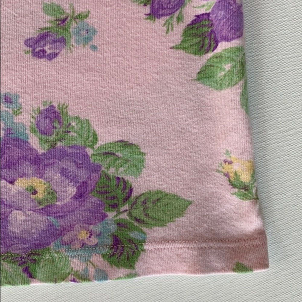 BABY LULU Pink & Purple Floral Top 3 3T - Picture 3 of 6